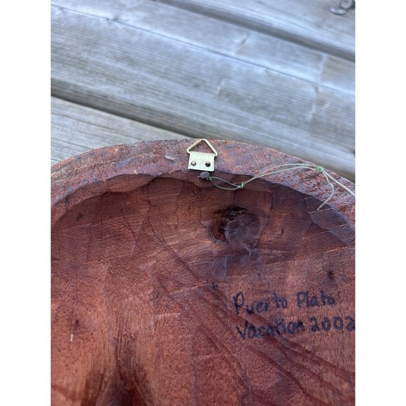 Vintage Huge African Wooden Mask Good condition. Wall Decor - Picture 8 of 11